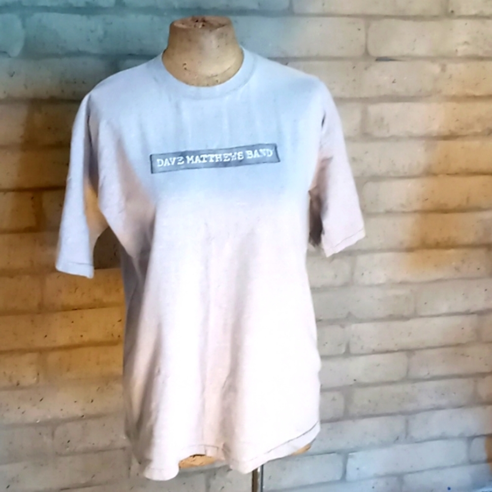 Dave Matthews band spring tour 2002 vintage tee 10